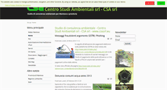 Desktop Screenshot of csasrl.eu